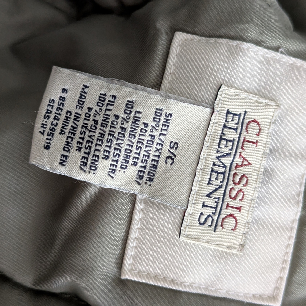 Classic Elements Green Utility Jacket With Hood, … - image 4